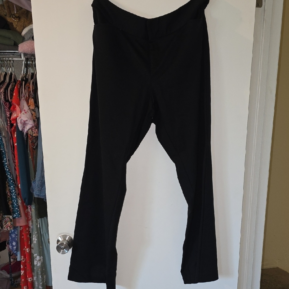 INC International Concepts Black Women's Pants